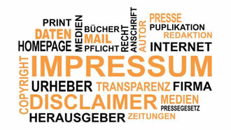 Rechtliche Pflichten; Texte: Wir generieren Impressum und Datenschutzerklärung.