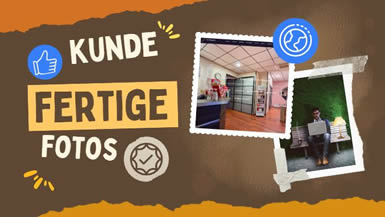 Bilder; Kunde liefert fertige Bilder, Fotos und Grafiken, wir bauen die nur in die Seite ein