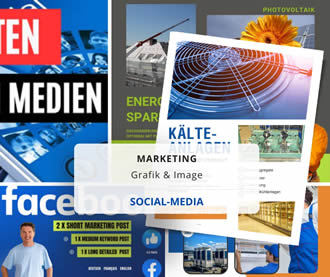 Bilder; Werbegrafik - Social Media Marketingbild