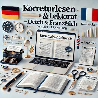 Mix; Korrekturlesen und Lektorat auf Deutsch und Französisch