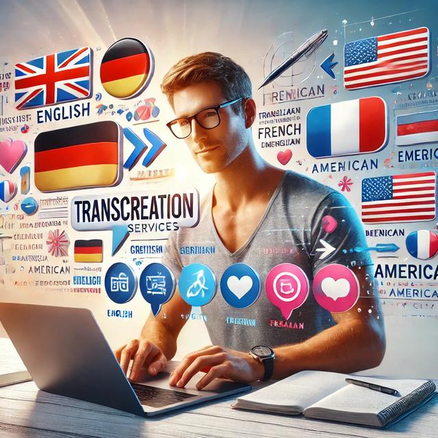 Transkreation in Englisch, Deutsch & Französisch