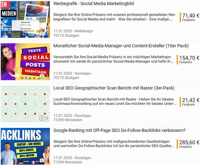 Verkaufs-Generator (S): Verkaufsstarke Texte auf Basis Ihrer Produktbilder!