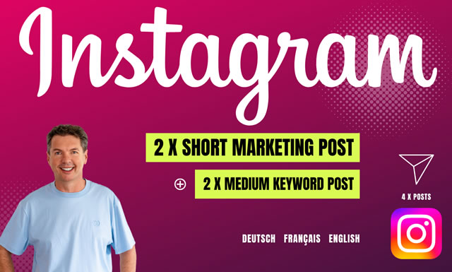 4 posts Instagram uniques à partir d'une seule pièce de contenu