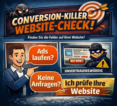 Conversion-Killer: Website-Check – Ads Budget Retter